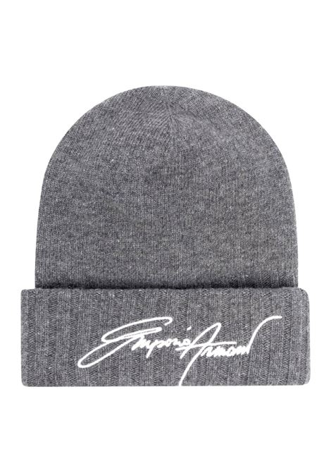 Wool bunny hat with logo EMPORIO ARMANI | hats | 627660 1A57000041